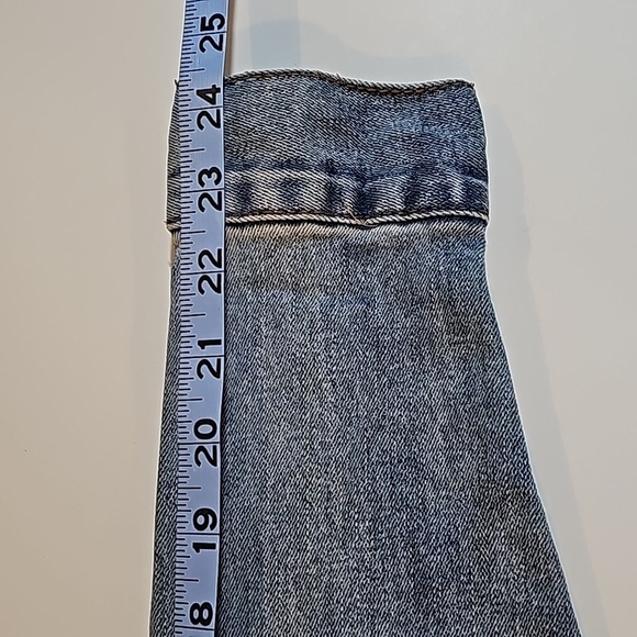 Jim Beam Trucker Jacket Coat Blue Jean Denim Button Down Faded Bourbon Whiskey S - Picture 15 of 15